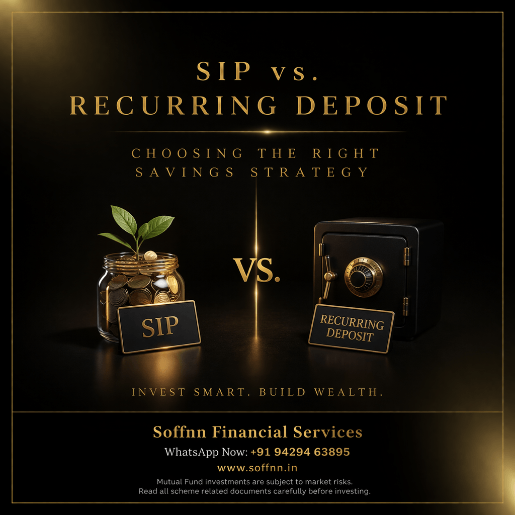 SIP Recurring Deposit Choosing the Right Savings Strategy