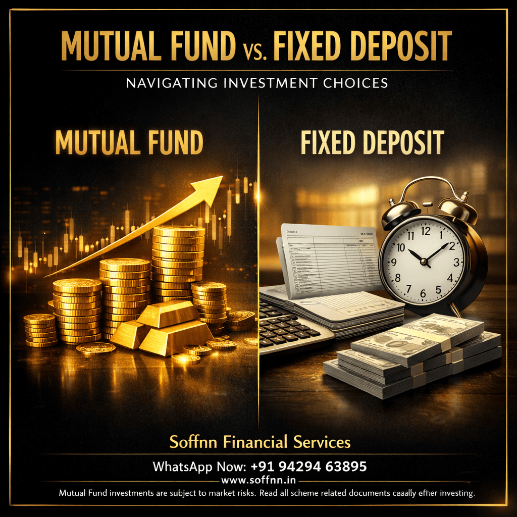 Mutual Fund vs. Fixed Deposit Navigating Investment Choices